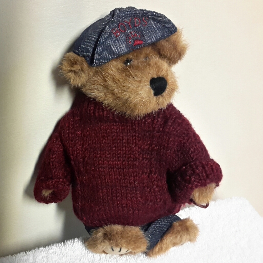 BOYD stuffed bear